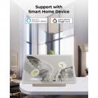 K&F Concept Solcelle Overvåkningskamera, Sikkerhetskamera Trådløst, for Utendørs Bruk, 3K, 5 MP, 2,4 G, WLAN-Kamera med Panorering/Tilt/Zoom, Nattsyn i Farger, Flomlys, Persondeteksjon