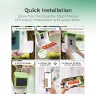 K&F Concept Älykäs lintujen syöttölaite kameralla, 2-in-1 lintujen syöttölaite, 1080P HD AI tunnistaa kolibri-syöttölaitteen kameran, tallentaa automaattisesti lintuvideoita ja tunnistaa yli 10 000 lintulajia, ihanteellinen lahja lintujen ystävälle