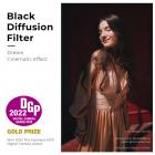 72 mm Black Mist Filter 1/4 Special Effects Filter Ultra-Clear Flerskiktsbelagd med vattentät reptålig och antireflekterande Nano-X-serien