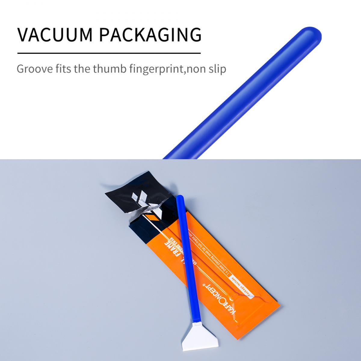 K&F CK03 24mm APS Rengöringssatser med full ram (16PCS rengöringspinne + ett par PU-belagda handdammfria gummihandskar + ren flaska-Ingen vätska)