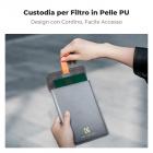 K&F Concept 100x100mm Kit Filtro Quadrato ND8 a Gradiente Morbido + Portafiltro in Metallo + Anelli adattatori - Serie Nano-Xcel