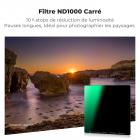 Kit de Filtre Carré ND1000 + GND8 + Série Porte-Filtre Carré en Métal 3 en 1