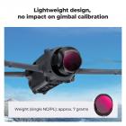 Zestaw filtrów ND i PL do drona DJI Mavic 4 Pro 2 w 1, 4 szt. (ND8 i PL + ND16 i PL + ND32 i PL + ND64 i PL) Szkło optyczne HD z wielowarstwową powłoką / aluminiowa rama