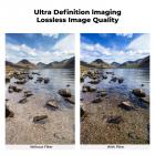 Kit de filtro 2 em 1 de 82 mm (MCUV + CPL + tampas de lente de metal + saco de armazenamento) - HD / à prova d'água / resistente a arranhões / anti-reflexo