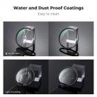 Kit de filtro 2 em 1 de 82 mm (MCUV + CPL + tampas de lente de metal + saco de armazenamento) - HD / à prova d'água / resistente a arranhões / anti-reflexo