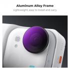 K&F Concept Kit Filtri ND PL Compatibile con Insta360 Go Ultra, ND8/PL+ND16/PL+ND32/PL+ND64/PL 4 Pezzi Filtro Polarizzatore a Densità Neutra, Vetro Ottico HD/Multi-Rivestimento/Telaio Metallico