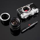 Linsrengöringspenna, dubbelsidigt kolhuvud, K&F Concept, med K&F färglåda