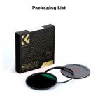 Filtro ND1000 magnético de 82 mm, antirreflexo HD à prova d'água resistente a arranhões, série Nano-Xcel