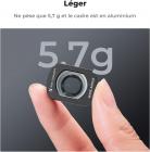 Kit d'objectifs magnétiques K&F Concept compatible avec les accessoires DJI Osmo Pocket 3 Creator Combo, objectif anamorphique grand angle 1,2X, champ de vision élargi à 112°, facteur de compression 1,2X, effet de traînée bleue