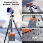 Square Filter Holder System Pro Kit (filterholder + 95mm cirkulær polarizer + kvadratisk GND8 filter + ND1000 (10 stop) + 4 filteradapterringe Nano-Xcel Pro)