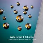 100x100mm firkantet filtersæt ND1000 firkantet filter + metalfilterholder + 8 stk. adapterringe til DSLR