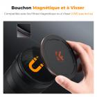 Filtre Magnétique Black Mist 1/4 82 mm - Changement Instantané 1s - Effet Diffusion Cinéma & Glow Subtil - Idéal pour Street Photo et Vlog - Multicouches 36 Couches