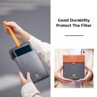 Firkantet filterholder System Pro Kit (filterholder + 95 mm cirkulær polarisator + firkantet ND1000-filter + 4 filteradapterringe) til kameralinse Nano-Xcel Pro