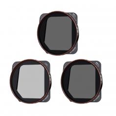 CPL/VND/Black Mist 1/4 suodatinsarja (3 kpl) DJI Mavic 3/ Mavic 3 Cine:lle, sirkulaarinen polarisaattorisuodatin + muuttuva ND2-ND32+ ja Black Mist 1/