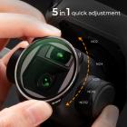 CPL/VND/Black Mist 1/4 suodatinsarja (3 kpl) DJI Mavic 3/ Mavic 3 Cine:lle, sirkulaarinen polarisaattorisuodatin + muuttuva ND2-ND32+ ja Black Mist 1/