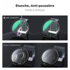 Kit Filtre Black Mist 1/4 + 1/8 82 mm - Pack Duo Effet Diffusion Cinéma & Glow - Idéal pour Vidéo Pro, Portrait et Mariage - Multicouches 28 Couches