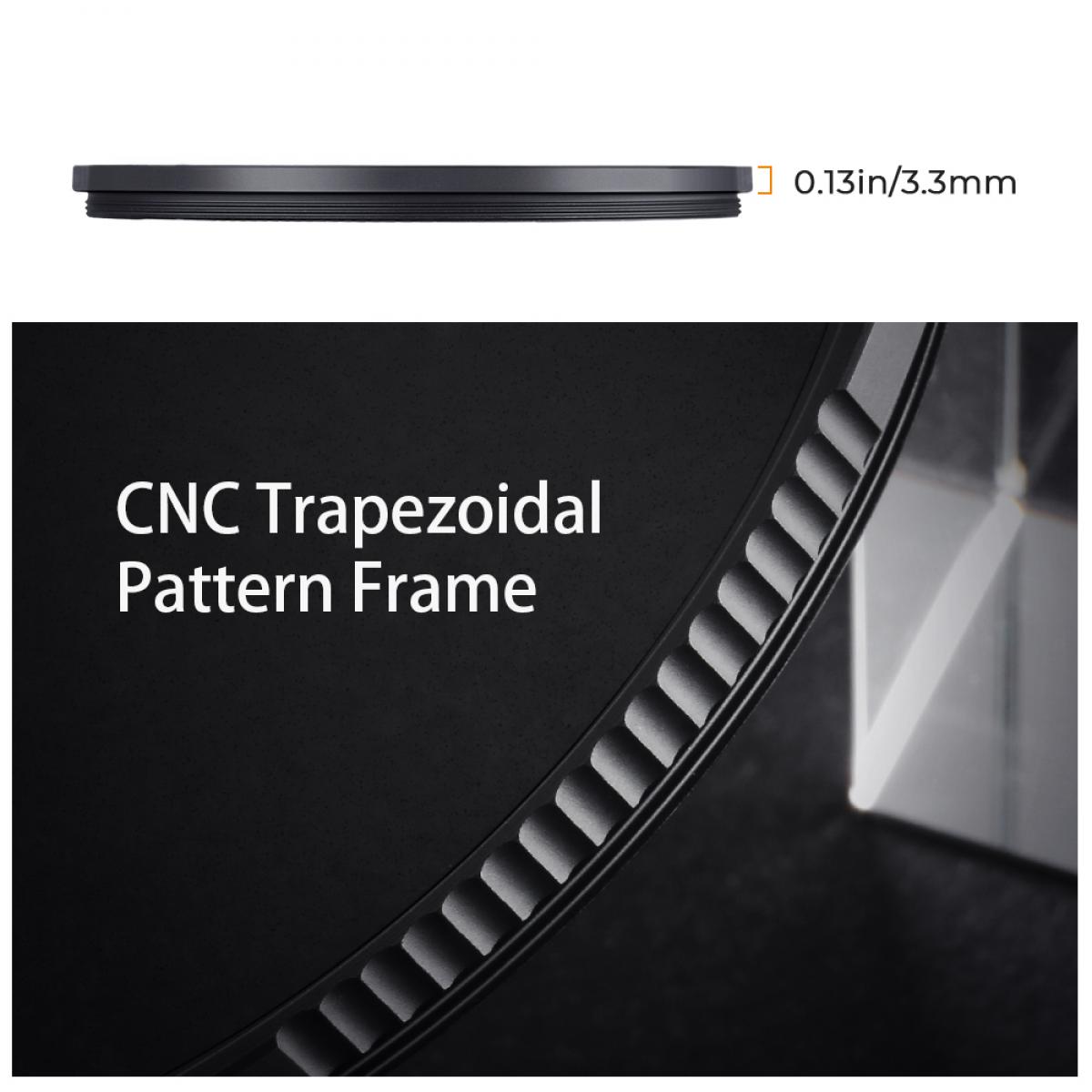 طقم فلاتر أسود 82 مم 1/4 و 1/8 تأثير سينمائي دريم - نانو إكس	