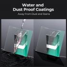 100x100mm neliö musta diffuusiosuodatinsarja musta diffuusio 1/4 suodatin + suodatinpidike