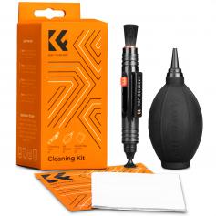 3in1 DSLR Camera Cleaning Kit (Lens Dust Blower Cleaner + Cleaning Pen + Macrofiber Cleaning Cloth)