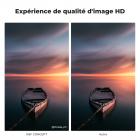 Kit de filtre à lentille magnétique 95mm GND8 + ND8 + ND64 + ND1000 + anneau adaptateur magnétique 5 en 1, système d'échange rapide série Nano-Xcel