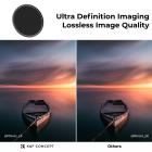 58mm Magnetisk Linsefiltersett GND8+ND8+ND64+ND1000+Magnetisk Adapterring 5 i 1 Hurtigbyttesystem Nano-X-Serien