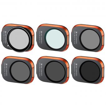 Kit Filtros UV+CPL+ND8+ND16+ND32+ND64 para DJI Mini 3 Pro