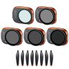 DJI Drone Filter Mini 3 Pro HD Filter 5pcs Set  ( UV + ND8 / PL + ND16 / PL + ND32 / PL + ND64 / PL ) con rivestimento verde antiriflesso a 28 strati, impermeabile e antigraffio Modello compatibile Mini3