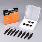 DJI Drone Filter Mini 3 Pro HD Filter 5 stk Sæt (UV+ND8/PL+ND16/PL+ND32/PL+ND64/PL) med 28 lags antirefleks grøn belægning, vandtæt og ridsefast