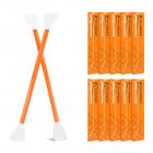 10 stk dobbelthodet rengjøringsstavsett, CMOS APS-C-ramme-rengjøringsstav 16 mm rengjøringsklut-sett