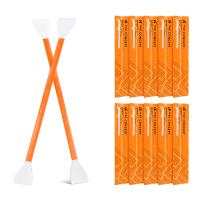 Set di bastoncini di pulizia a doppia testa da 10 pezzi, set di bastoncini per panno di pulizia da 16 mm CMOS APS-C