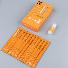 Stick di pulizia a doppia testa da 10 pezzi + soluzione di pulizia da 20 ml, set di bastoncini per panno di pulizia da 16 mm con cornice CMOS APS-C