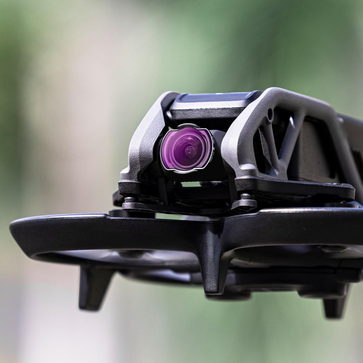 DJI Avata Drone Filtersett 4 stk (ND4+ND8+ND16+ND32) med ensidig antirefleksjon vanntett antiripegrønn film