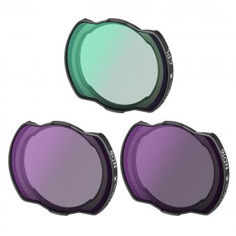 Set Filtro UV+CPL+ND8+ND16 para DJI Avatar