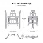 DJI Mini 3 PRO korotettu laskuteline + potkurin törmäyksenestorengas + potkurin rajoitin 3 in 1 setti