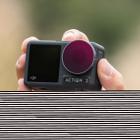 Kit filtri DJI Osmo Action 3 4 pezzi HD (ND4 + ND8 + ND16 + ND32) con pellicola verde antiriflesso su un solo lato