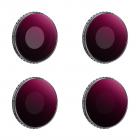 DJI Osmo Action 3 -suodatinsarja 4 kpl HD (ND8&PL+ND16&PL+ND32&PL+ND64&PL) yksipuolisella heijastuksenestoisella vihreällä kalvolla