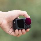 DJI Osmo Action 3 -suodatinsarja 4 kpl HD (ND8&PL+ND16&PL+ND32&PL+ND64&PL) yksipuolisella heijastuksenestoisella vihreällä kalvolla