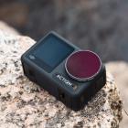 DJI Osmo Action 3 -suodatinsarja 4 kpl HD (ND8&PL+ND16&PL+ND32&PL+ND64&PL) yksipuolisella heijastuksenestoisella vihreällä kalvolla