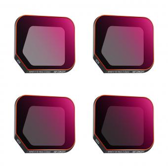 DJI Mavic 3 Classic Filter 4pcs Set (ND8 + ND16 + ND32 + ND64) con pellicola verde antiriflesso su un solo lato impermeabile e antigraffio