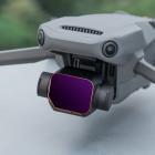 DJI Mavic 3 Classic Filter 4 kpl Setti (ND8 + ND16 + ND32 + ND64), yksipuolinen heijastuksenesto vihreä kalvo vedenpitävä ja naarmuuntumaton