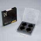 DJI Mavic 3 Classic Filter 4 kpl Setti (ND8&PL + ND16&PL + ND32&PL + ND64&PL) yksipuolisella heijastuksenestoisella vihreällä kalvolla, vedenpitävä ja