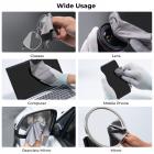 10 pakker nål én grå rengjøringsklut 150*180 mm, med K&F-logo