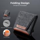 62mm ND Filter Sett ND8+ND64+ND1000 Objektivfiltersett med 3 Støvsugerkluter og Filterpose, Neutral Density Filter HD Optisk Glass Nano-Dazzle Serien