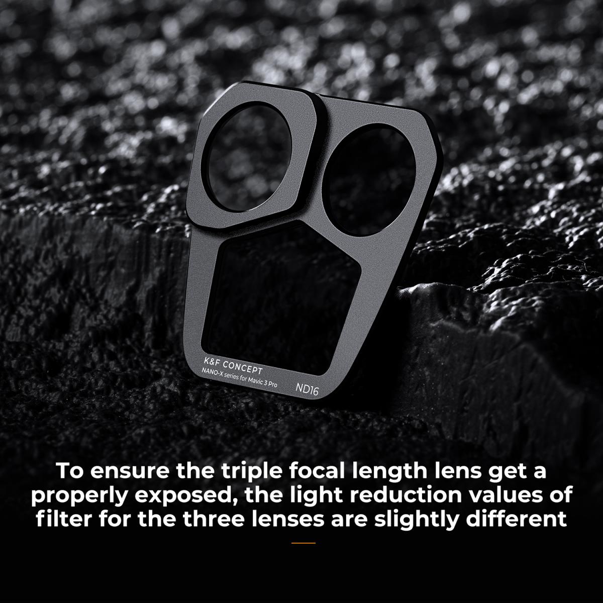 Drone Filtresi DJI Mavic 3 Pro ND Filtre Kiti 4 adet (ND8+ND16+ND32+ND64) Yansıma Önleyici Yeşil Kaplamalı Çoklu Kaplamalı HD Optik Cam