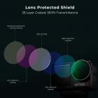 DJI Osmo Action 4 Kit filtri ND ND8+ND16+ND32+ND64 Confezione da 4, filtri in vetro ottico con rivestimento multistrato