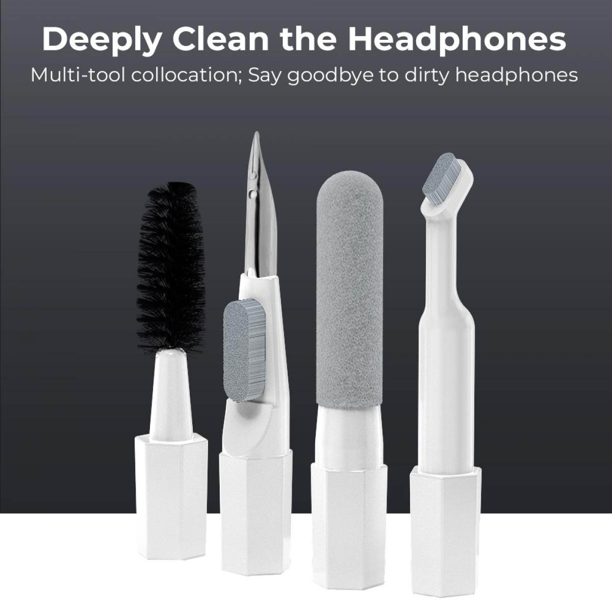 K&F Concept Tastaturrengjøringssett 20 i 1 Rengjøringssett Multifunksjonelt for Rengjøring av Elektroniske Produkter Som Airpods-Tastaturer, Bærbare Datamaskiner, Hodetelefoner, Mobiltelefoner og Kameraer