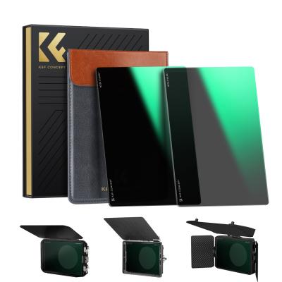 K&F Concept Filtro Densità Neutra ND8+ND64 Quadrato da 4"x5,65",Filtro Densità Neutra per Cinema Vetro Ottico HD con 28 Strati Rivestimento Compatibile con Tilta SmallRig Matte Box Neewer