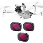 K&F Concept ND & PL 2 i 1 filtersæt til DJI Mini 4 Pro 3 Pack (ND8 & PL+ND16 & PL+ND32 & PL)
