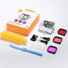 K&F Concept 21-i-1 Tilbehørssett for GoPro Hero 9/10/11/12 Vanntett Actionkamerasett