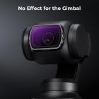 Filtry K&F Concept ND do DJI Osmo Pocket 3, magnetyczne filtry ND4+ND8+ND16+ND32 Zestaw 4 szt. 28-warstwowe szkło optyczne HD z powłoką nano